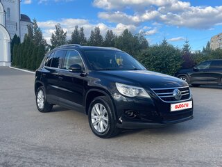 2008 Volkswagen Tiguan I, чёрный, 610000 рублей, вид 4