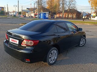 2011 Toyota Corolla X (E140, E150) Рестайлинг, чёрный, 990000 рублей, вид 5