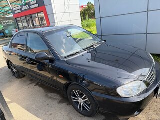 2008 Kia Spectra I Рестайлинг 2, чёрный, 330000 рублей, вид 1
