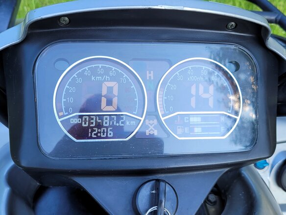 2013 CFMoto CF500-2А, серебристый - вид 12