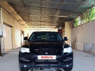2008 Volkswagen Touareg I Рестайлинг, чёрный, 1220000 рублей, вид 3