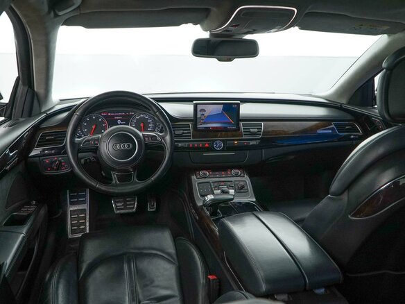2014 Audi A8 III (D4) Рестайлинг, чёрный, 1869088 рублей - вид 5