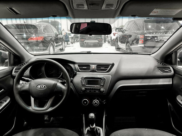 2012 Kia Rio 5-speed III, серый, 380000 рублей - вид 13