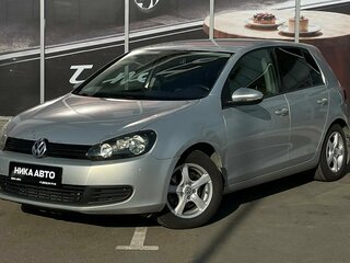 2012 Volkswagen Golf VI, серебристый, 729000 рублей, вид 1