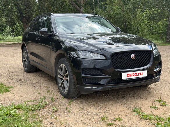 2017 Jaguar F-Pace I, чёрный, 2250000 рублей - вид 1