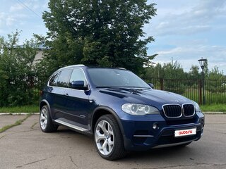 2011 BMW X5 30d II (E70) Рестайлинг, синий, 2600000 рублей, вид 3