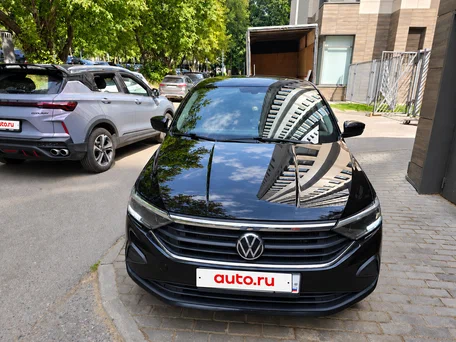 2020 Volkswagen Polo VI, чёрный, 1470000 рублей, вид 1