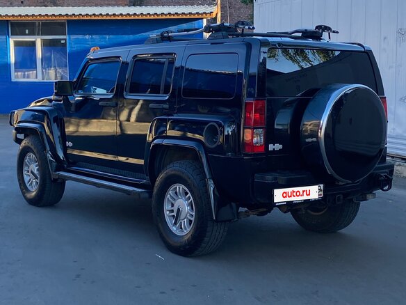 2008 Hummer H3, чёрный, 1680000 рублей - вид 12