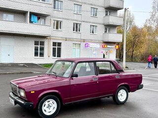 2003 Lada (ВАЗ) 2107, красный, 165000 рублей, вид 2