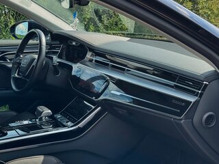2018 Audi A8 50 TDI IV (D5), синий, 4560000 рублей, вид 5