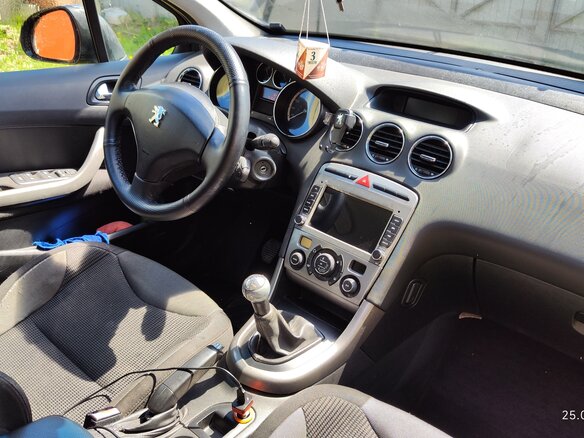 2008 Peugeot 308 I, серый, 350000 рублей - вид 4