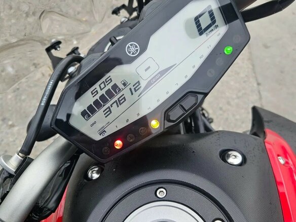 2014 Yamaha MT-07 (FZ-07), пурпурный, 610000 рублей - вид 8