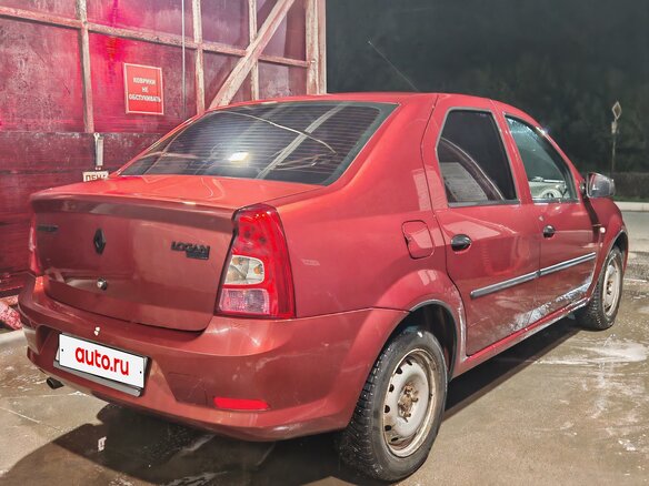 2011 Renault Logan I Рестайлинг, красный - вид 6