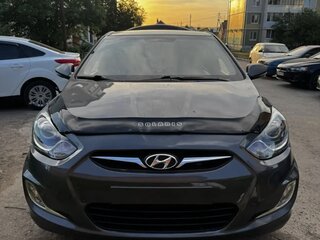2012 Hyundai Solaris I, серебристый, 650000 рублей, вид 1