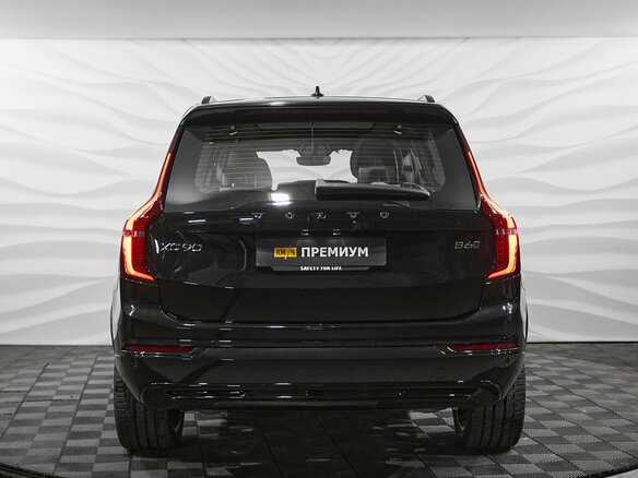 2026 Volvo XC90 B6 II Рестайлинг 2, чёрный - вид 4