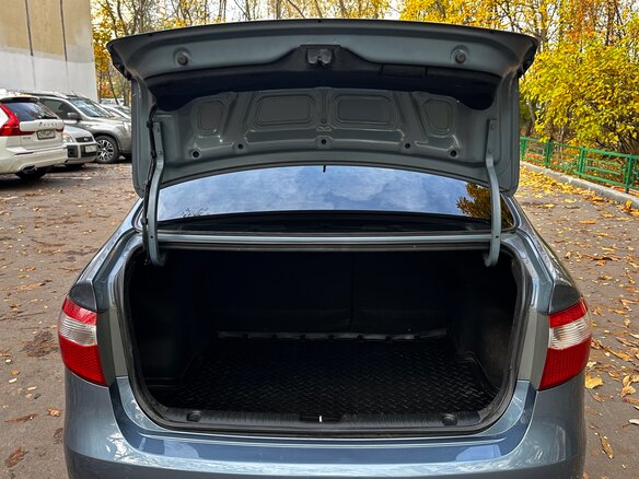 2012 Kia Rio 5-speed III, голубой, 695000 рублей - вид 22