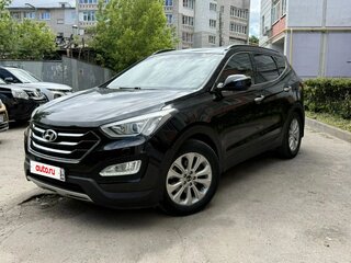 2013 Hyundai Santa Fe III, чёрный, 1720000 рублей, вид 1
