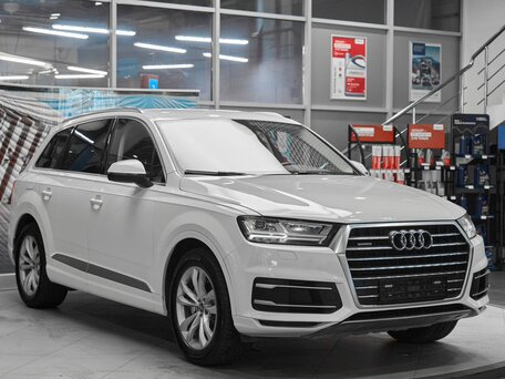 2019 Audi Q7 II (4M), белый, 2750000 рублей, вид 3