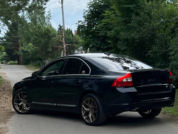 2010 Volvo S80 II Рестайлинг, синий - вид 3