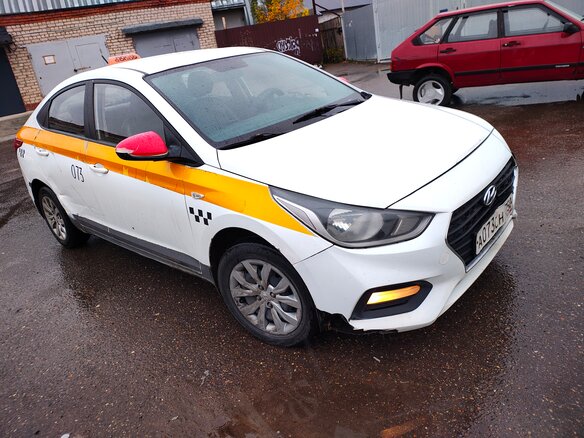 2018 Hyundai Solaris II, белый - вид 4