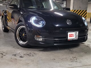 2012 Volkswagen Beetle II (A5), чёрный, 1130000 рублей, вид 3