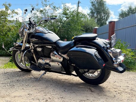 2006 Suzuki Intruder VL 400 Classic, чёрный, 330000 рублей, вид 2
