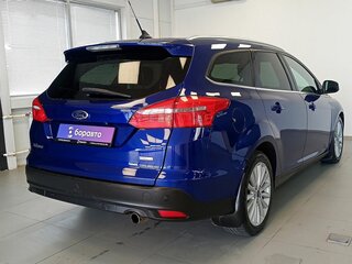 2017 Ford Focus III Рестайлинг, синий, 991000 рублей, вид 4
