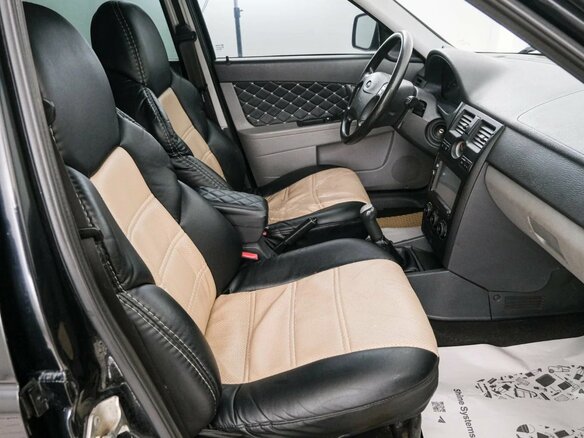 2012 Lada (ВАЗ) Priora I, чёрный, 469000 рублей - вид 12