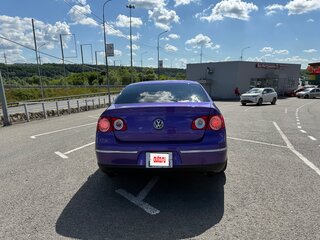 2007 Volkswagen Passat B6, фиолетовый, 1100000 рублей, вид 4