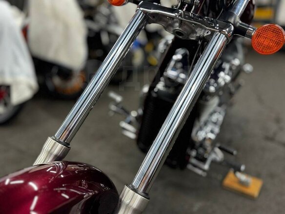 2009 Honda VT 1300CX Fury, пурпурный, 850000 рублей - вид 28