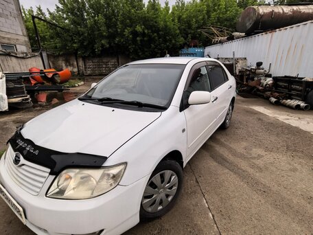 2006 Toyota Corolla IX (E120, E130) Рестайлинг, белый, 600000 рублей, вид 2