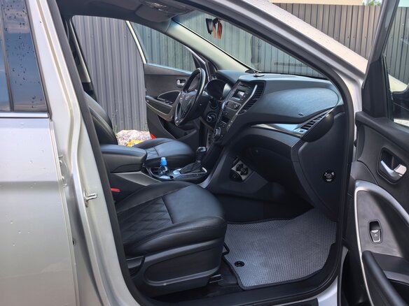 2018 Hyundai Santa Fe III Рестайлинг, серебристый, 2350000 рублей - вид 12