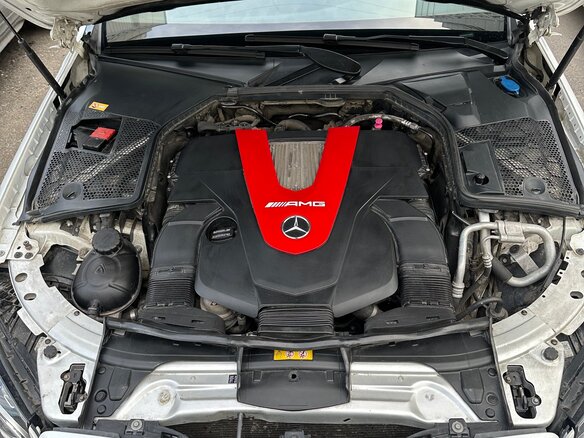 2015 Mercedes-Benz C-Класс AMG 450 AMG IV (W205), белый - вид 13