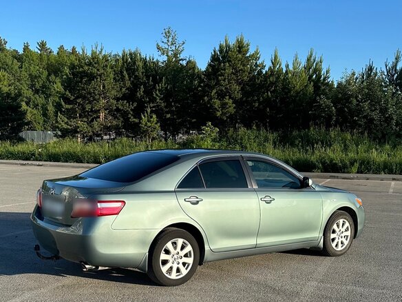 2007 Toyota Camry VI (XV40), зелёный, 1095000 рублей - вид 2