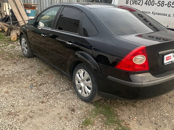2007 Ford Focus II, чёрный, 390000 рублей - вид 4