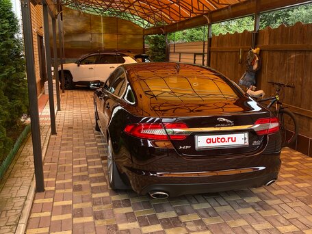 2013 Jaguar XF I Рестайлинг, коричневый, 2350000 рублей, вид 4