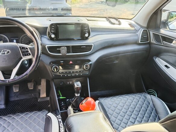 2019 Hyundai Tucson III Рестайлинг, белый, 2300000 рублей - вид 21