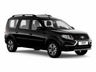 2026 Lada (ВАЗ) Largus Cross I Рестайлинг, чёрный, 1927530 рублей, вид 1