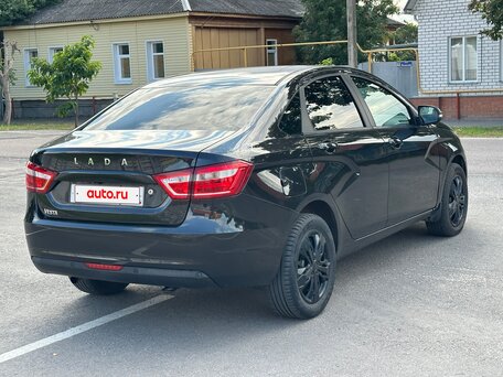 2017 Lada (ВАЗ) Vesta I, чёрный, 850000 рублей, вид 5