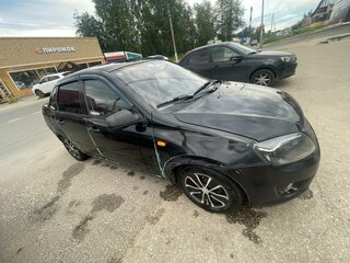 2012 Lada (ВАЗ) Granta I, чёрный, 160000 рублей, вид 1