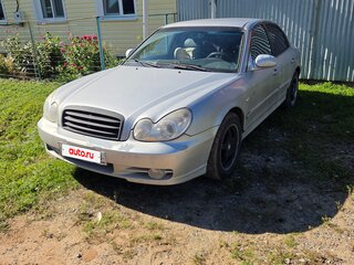 2007 Hyundai Sonata ТагАЗ IV (EF) Рестайлинг, серебристый, 240000 рублей, вид 1