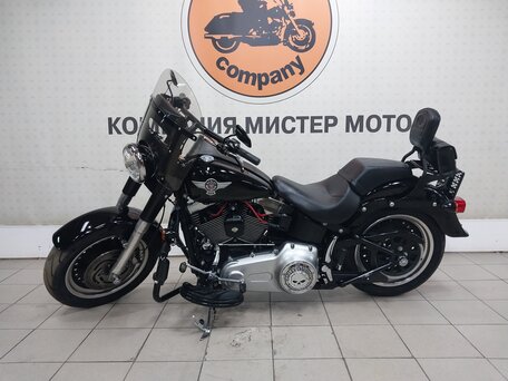2010 Harley-Davidson Fat Boy, чёрный, 899000 рублей, вид 2