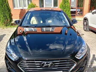 2019 Hyundai Sonata VII (LF) Рестайлинг, чёрный, 2200000 рублей, вид 2