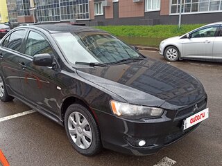 2008 Mitsubishi Lancer X, чёрный, 650000 рублей, вид 2
