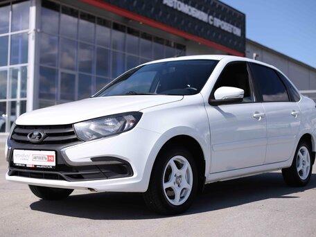 2019 Lada (ВАЗ) Granta I Рестайлинг, белый, 588964 рублей, вид 1