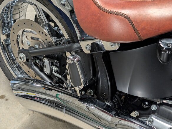 2012 Harley-Davidson Fat Boy, синий, 1280000 рублей - вид 11