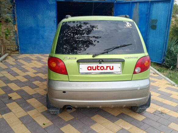 2006 Daewoo Matiz Best I Рестайлинг, зелёный, 225000 рублей - вид 3