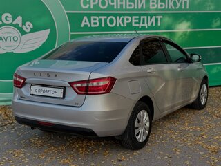 2017 Lada (ВАЗ) Vesta I, серебристый, 759000 рублей, вид 4