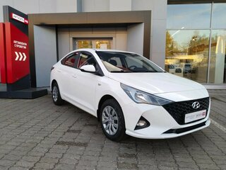 2022 Hyundai Solaris II Рестайлинг, белый, 1549088 рублей, вид 5