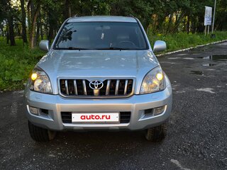 2008 Toyota Land Cruiser Prado 4-speed 120 Series Рестайлинг, серый, 2340000 рублей, вид 1
